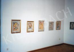  Tóth, Menyhért - Tóth, Menyhért Paintings on the Wall,  Kecskeméti Képtár, Photo: Tamás Kieselbach